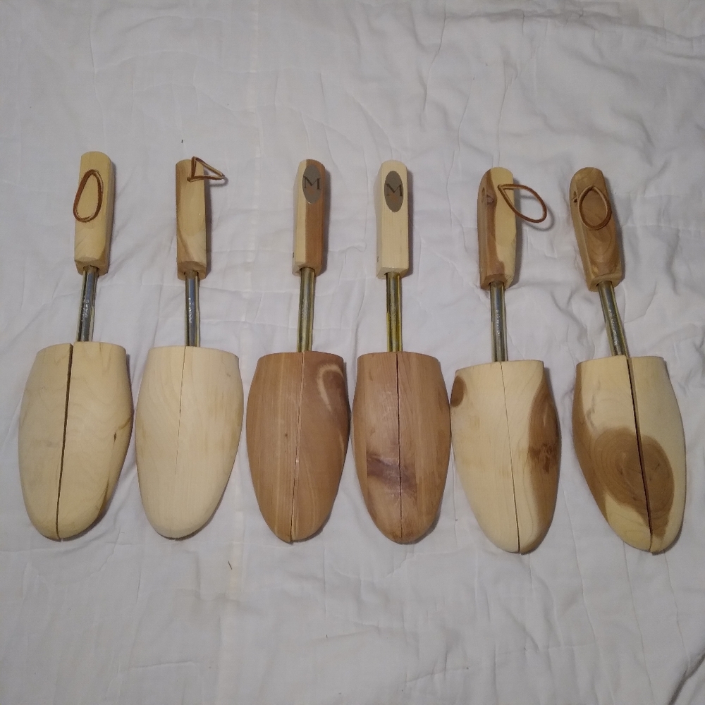 Cedar Wood Shoe Tree's Sz XL Bundle (All 3 Pair)